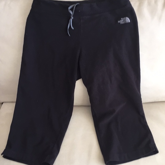 THE NORTH FACE TKA 100 BLK FLEECE CROPS - Picture 1 of 4